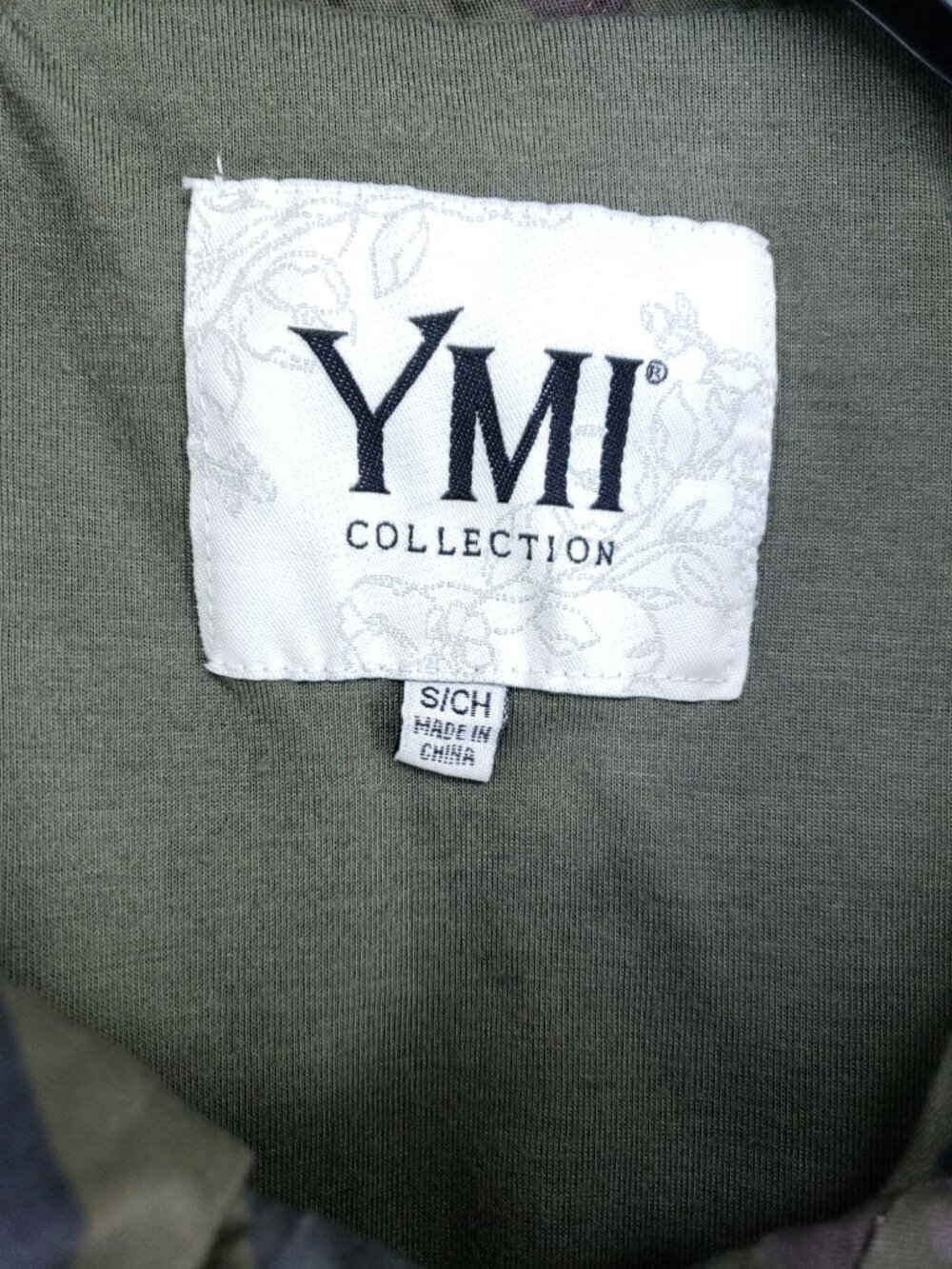 YMI Fashion Vest Women's Size Small Camouflage Snap Closed Jersey Lined - Picture 5 of 7